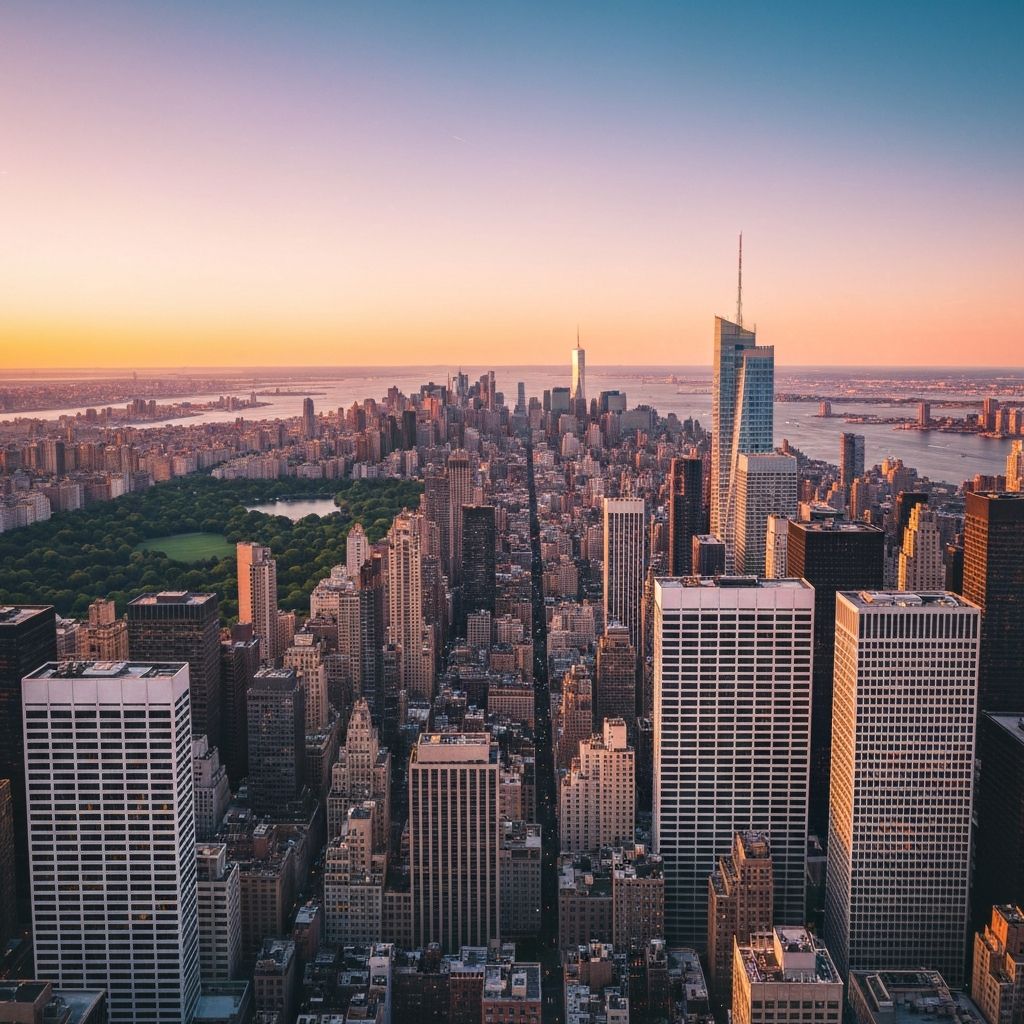 New York, United States skyline